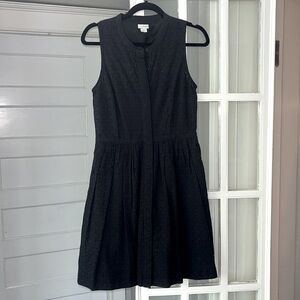 Eyelet lace mini dress